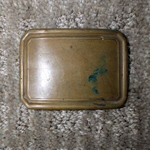 Stanley Brass Buckle with Vintage Patina